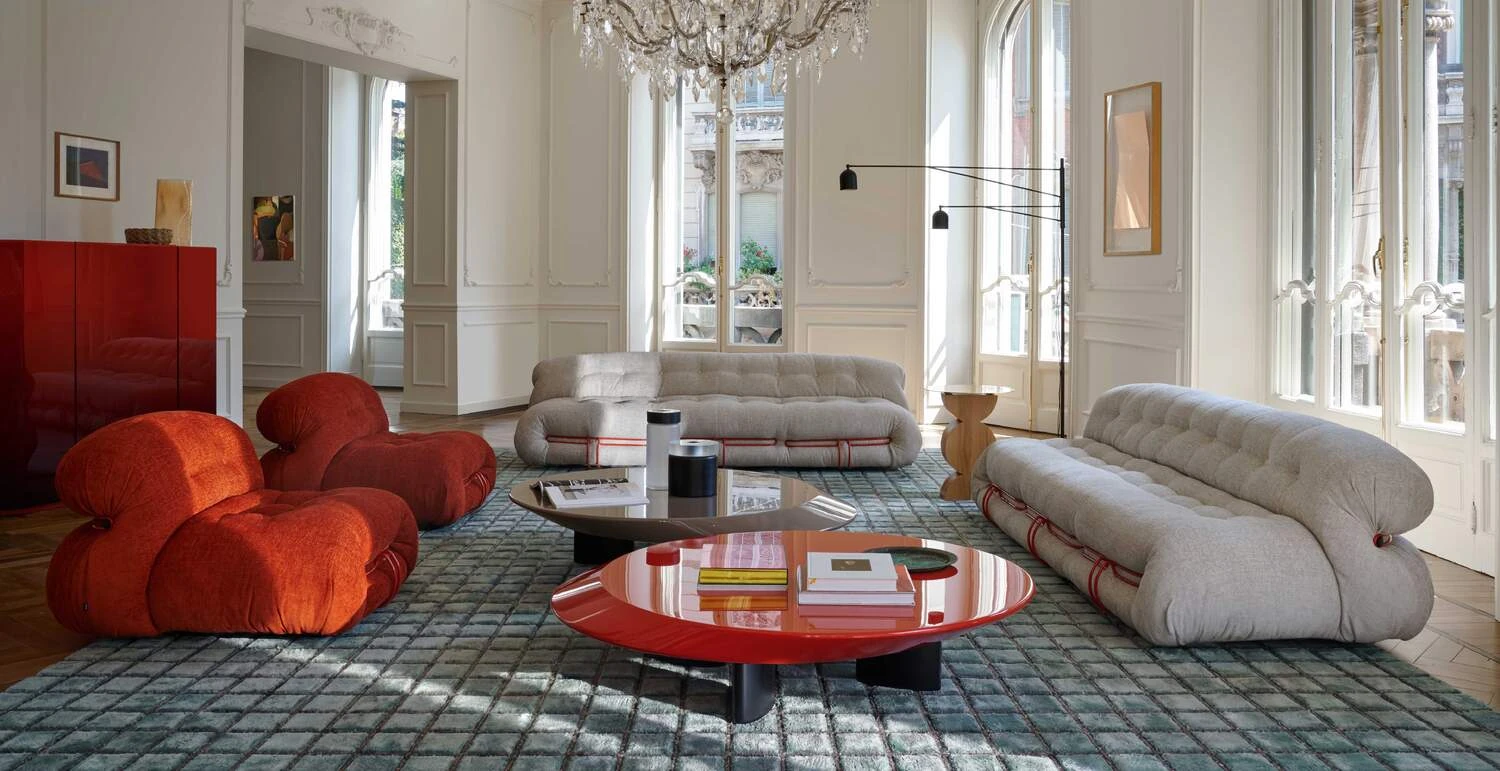 Кресло Cassina Soriana в интерьере