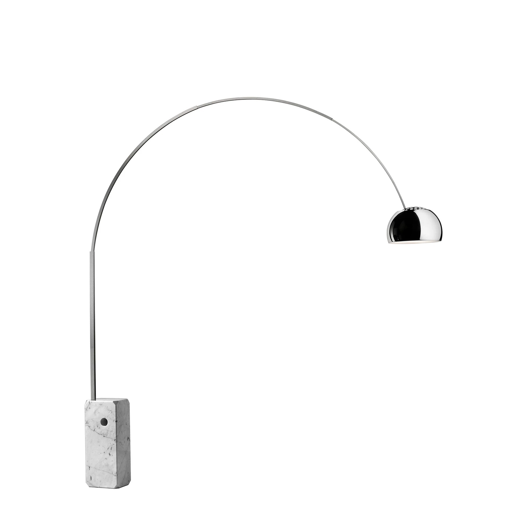 Торшер Flos Arco LED на студийной фотографии